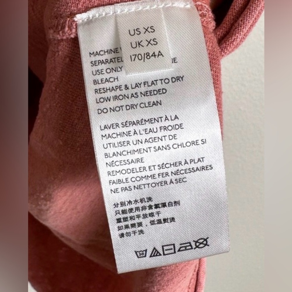 Free People Movement Blush Pink Slouchy Hooded Sweatshirt NWOT - Picture 3 of 3
